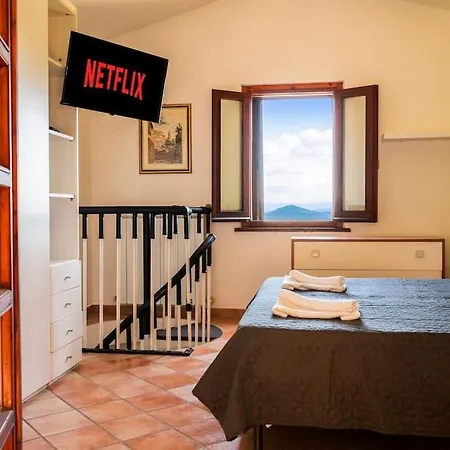 펜션 Lago Trasimeno 15 Min. Casa Con A/c E Wi-fi