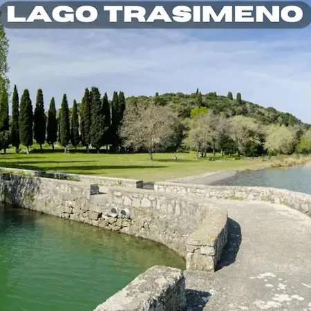 Lago Trasimeno 15 Min. Casa Con A/c E Wi-fi Semesterbostad *