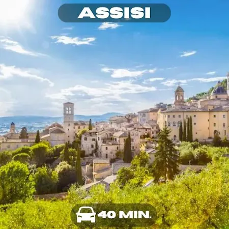 Lago Trasimeno 15 Min. Casa Con A/c E Wi-fi Semesterbostad *
